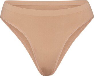 Soft Smoothing Seamless Brief | Ochre