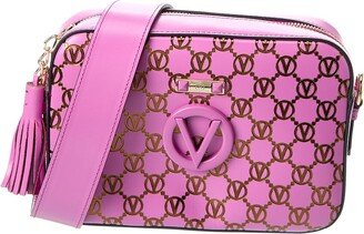 Valentino By Mario Valentino Babette Monogram Leather Crossbody