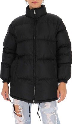 Zipped Puffer Jacket-AB