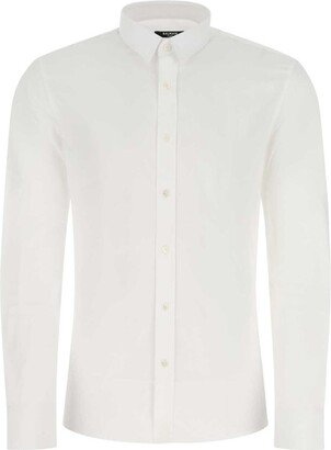 Fitted Cut Buttoned Shirt