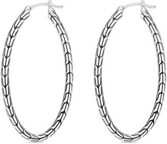 large Classic Chain hoop earrings