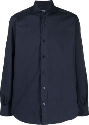 Long-Sleeve Cotton Shirt-AQ