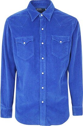 Buttoned Long-Sleeved Shirt-AI