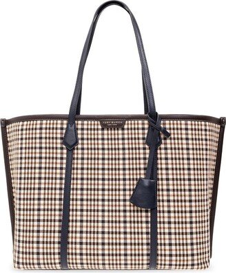 Perry Plaid Tote Bag