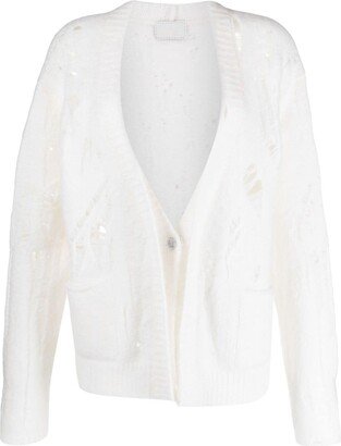 Ramael Eros distressed-effect cardigan