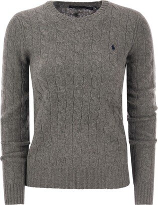 Wool And Cashmere Cable-knit Sweater-AB