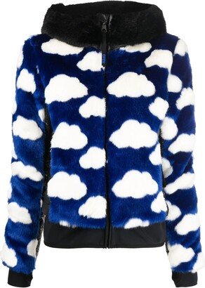 JCC Teddy faux-fur down jacket-AA