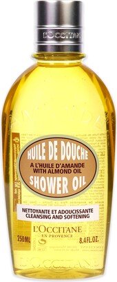 Almond Shower Oil by Loccitane for Unisex - 8.4 oz Shower Oil