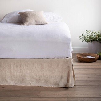 Bokser Home 100% French Linen Bedskirt - Cal King