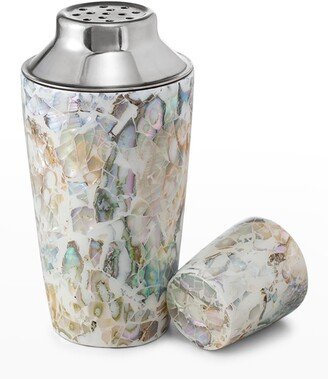 Mother-of-Pearl Cocktail Shaker