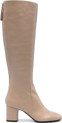 Miller knee-high leather boots