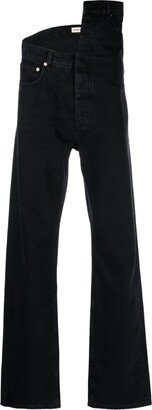 Asymmetric Organic-Cotton Jeans