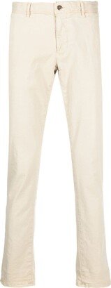 Tapered-Leg Chino Trousers-AL