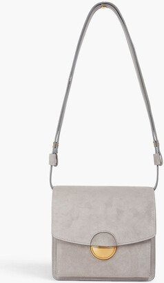 Dia Day suede shoulder bag