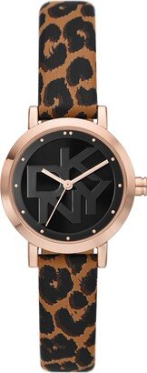 Women's Soho Three-Hand, Rose Gold-Tone Alloy Watch