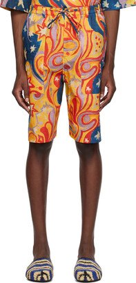 Multicolor No Vacancy Inn Edition Shorts