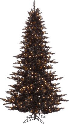 7.5' Black Fir Artificial Christmas Tree