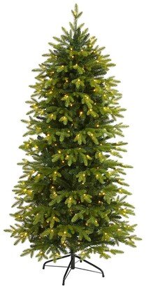 6Ft Belgium Fir Natural Look Artificial Christmas Decpr