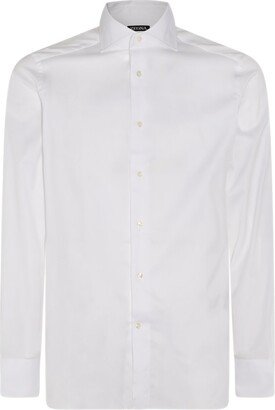 Buttoned Long-Sleeved Shirt-CL