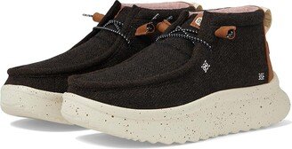 Hey Dude Wendy Peak High Wool (Black) Women's Shoes