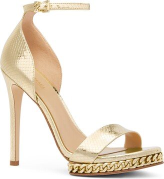 Jordyn Ankle Strap Chain Platform Sandal