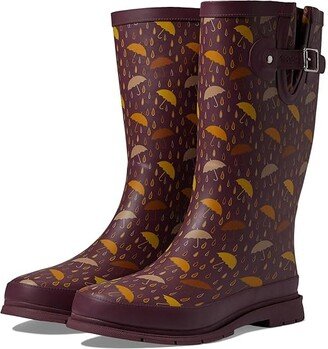 Printed Tall Rain Boot (Pouring Tall) Women's Rain Boots