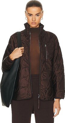 Danea Quilt Jacket in Brown