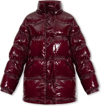 ‘Lori’ Down Jacket - Burgundy