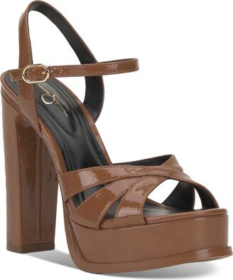 Women's Giddings Ankle-Strap Block Platform Sandals