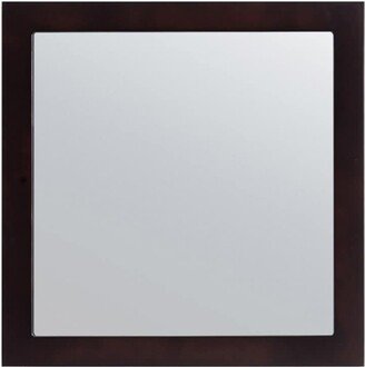 Orbita 30 x 30 Square Framed Mirror