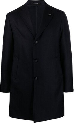 Single-Breasted Wool Coat-CY