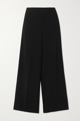 Clean Crepe Straight-leg Pants - Black