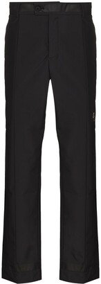 Belted Straight-Leg Trousers-AO