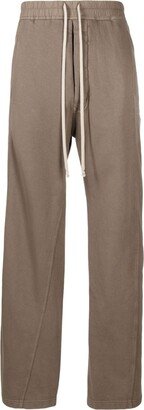 Straight-Leg Cotton Trousers-CG