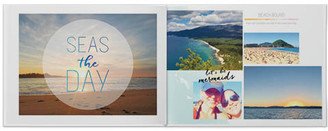 Photo Books: Beach Travel Photo Book, 11X14, Professional Flush Mount Albums, Flush Mount Pages