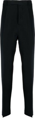 Pleated Tapered-Leg Trousers-AK