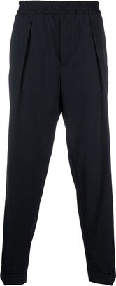 Commuting tapered-leg trousers