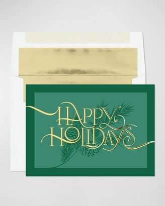 Carlson Craft Hunter Pine Holiday Card, Set of 25