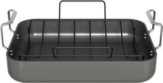 Hard Anodized Roasting Pan, 17 Inch