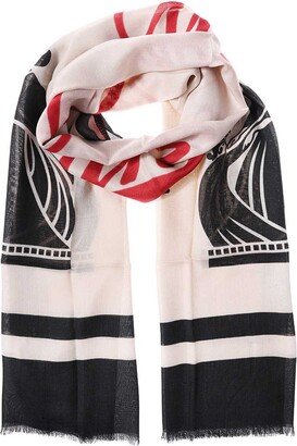 Modal And Cashmere Blend Scarf