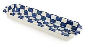 MacKenzie-Childs Royal Check Baguette Dish