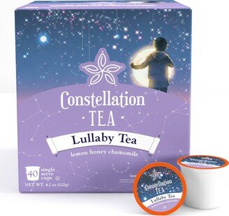 Constellation Tea Lullaby Tea Pods, Lemon Honey Chamomile, Keurig 2.0, 40 Count