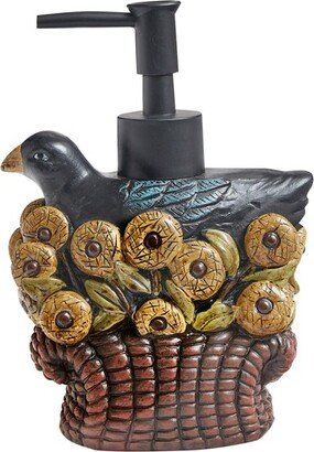 Park Designs Folk Crow Bath Dispenser