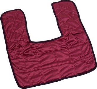 Hot or Cold Pack - Microwaveable or Freezable Neck and Shoulder Wrap - Moist Heat or Cool Therapy with Natural Buckwheat Filling by Maroon)