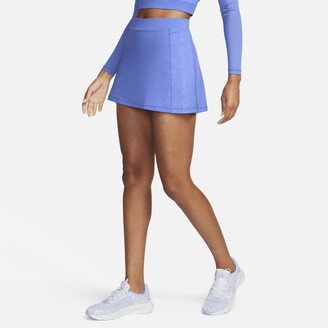 Pro Dri-FIT Women's High-Waisted 3 Skort with Pockets in Blue