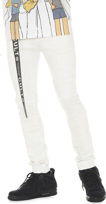 Belted Super Skinny Jeans