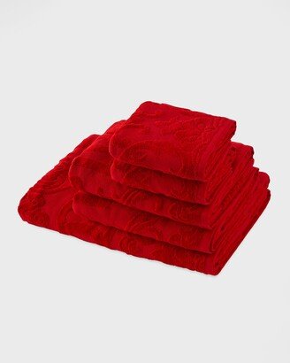 Dolce&Gabbana Casa DG Logo 5-Piece Cotton Towel Set