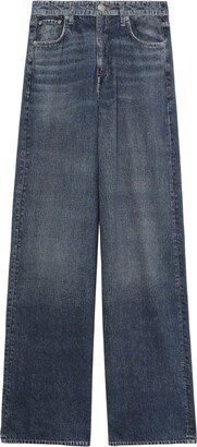 Mid-Rise Wide-Leg Jeans-AG