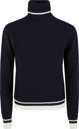 High Neck Long-Sleeved Jumper