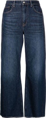 Mid-Waist Wide-Leg Jeans